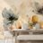 ZELFKLEVEND FOTOBEHANG FIJNE AQUARELWEIDEBLOEMEN - FOTOBEHANG BLOEMEN - FOTOBEHANG