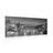 CANVAS PRINT A DAZZLING PANORAMA OF PARIS IN BLACK AND WHITE - BLACK AND WHITE PICTURES - PICTURES