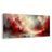 OBRAZ PLAMENY V RUDÉ MLZE - OBRAZY ABSTRAKTNÍ TVARY - OBRAZY