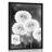 POSTER FLAUSCHIGE PUSTEBLUME IN SCHWARZ-WEISS - SCHWARZ-WEISS - POSTER