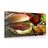 Kép hamburger hasábburgonyával