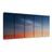 TABLEAU EN 5 PARTIES – CIEL DU SOIR EN COULEURS - TABLEAUX LEVER ET COUCHER DE SOLEIL - TABLEAUX