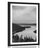 POSTER WITH MOUNT LAKE AT SUNSET IN BLACK AND WHITE - BLACK AND WHITE - POSTERS