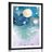 POSTER MIT PASSEPARTOUT NACHTHIMMEL - UNIVERSUM UND STERNE - POSTER