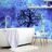 WALLPAPER TREE OF LIFE ON A BLUE BACKGROUND - WALLPAPERS FENG SHUI - WALLPAPERS