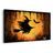 WANDBILD HEXE IM FLUG BEI MONDSCHEIN - HALLOWEEN- UND HORROR-BILDER - BILDER