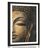 POSTER MIT PASSEPARTOUT BUDDHAS GESICHT - FENG SHUI - POSTER