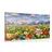 CANVAS PRINT OIL PAINTING WILD FLOWERS - PICTURES FLOWERS - PICTURES