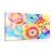 CANVAS PRINT CIRCLES FULL OF COLORS - POP ART PICTURES - PICTURES