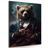 CANVAS PRINT ANIMAL GANGSTER BEAR - PICTURES OF ANIMAL GANGSTERS - PICTURES