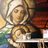 Tapete Jungfrau Maria mit Jesuskind