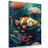 CANVAS PRINT OF A SURREALISTIC CLOWN WITH AN EYE - PICTURES UNDERWATER WORLD - PICTURES