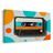 WANDBILD RETRO-KASSETTE MIT KREISEN - MUSIKBILDER - BILDER