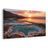 TABLEAU SUR TOILE – COUCHER DE SOLEIL ROSE SUR LE LAC SALÉ - TABLEAUX DU LAC - TABLEAUX