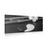 CANVAS PRINT SPA STILL LIFE WITH YIN AND YANG SYMBOL IN BLACK AND WHITE - BLACK AND WHITE PICTURES - PICTURES