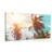 TABLEAU SUR TOILE – RAYONS DE SOLEIL ENTRE LES PALMIERS - TABLEAUX DE LA NATURE ET DES PAYSAGES - TABLEAUX