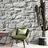 SELF ADHESIVE WALL MURAL GRAY STONE WALL - SELF-ADHESIVE WALLPAPERS - WALLPAPERS