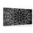 CANVAS PRINT HYPNOTIC MANDALA IN BLACK AND WHITE - BLACK AND WHITE PICTURES - PICTURES