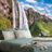 Fototapete Wasserfall Seljalandsfoss