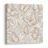 TABLEAU SUR TOILE – PAPILLONS PASTEL PARMI LES FEUILLES - TABLEAUX PAPILLONS - TABLEAUX