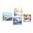 CANVAS PRINT SET SEA AND A BEACH - SET OF PICTURES - PICTURES