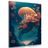 CANVAS PRINT SURREALISTIC JELLYFISH - PICTURES UNDERWATER WORLD - PICTURES