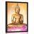 POSTER STATUE OF BUDDHA ON A LOTUS FLOWER - FENG SHUI - POSTERS