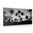 CANVAS PRINT OF COCONUT PALMS ON THE BEACH IN BLACK AND WHITE - BLACK AND WHITE PICTURES - PICTURES