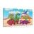 CANVAS PRINT WORLD OF DINOSAURS - CHILDRENS PICTURES - PICTURES