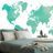 WALLPAPER MAP OF THE WORLD IN A GREEN SHADE - WALLPAPERS MAPS - WALLPAPERS