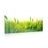 IMPRESSION SUR TOILE BRINS D'HERBE DANS UN DESIGN VERT - IMPRESSION SUR TOILE DE NATURE ET PAYSAGE - IMPRESSION SUR TOILE