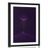 Poster passepartout purple magic planet