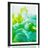 POSTER WITH MOUNT INK IN SHADES OF GREEN - ABSTRACT AND PATTERNED - POSTERS