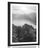 POSTER WITH MOUNT RIVER IN THE MIDDLE OF A FOREST IN BLACK AND WHITE - BLACK AND WHITE - POSTERS