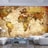 Fototapeta retro mapa světa - Old World Map