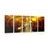 5-PIECE CANVAS PRINT GOLDEN BUDDHA - PICTURES FENG SHUI - PICTURES