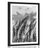 POSTER WITH MOUNT GRASS IN BLACK AND WHITE - BLACK AND WHITE - POSTERS