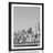 POSTER WITH MOUNT MAGICAL NEW YORK CITY IN BLACK AND WHITE - BLACK AND WHITE - POSTERS