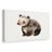 QUADRO SU TELA – ORSO CARINO NEL BOSCO - QUADRI PER BAMBINI ANIMALI - STAMPE E QUADRI