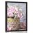 Poster Nelkenblüten im Mosaik-Blumentopf