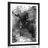 POSTER WITH MOUNT MODERN MEDIA PAINTING IN BLACK AND WHITE - BLACK AND WHITE - POSTERS