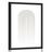 PLAGÁT MINIMALISTICKÁ DÚHA MID-CENTURY - MOTÍVY Z NAŠEJ DIELNE - PLAGÁTY