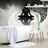 SELF ADHESIVE WALLPAPER BLACK AND WHITE YIN AND YANG YOGA - SELF-ADHESIVE WALLPAPERS - WALLPAPERS