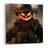 OBRAZ HOŘÍCÍ HALLOWEENSKÝ STRAŠÁK V POLI - HALLOWEENSKÉ A HOROROVÉ OBRAZY - OBRAZY
