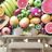 WALL MURAL TROPICAL FRUIT - WALLPAPERS FOOD AND DRINKS - WALLPAPERS