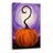 QUADRO SU TELA – ZUCCA MAGICA NELLA NOTTE - QUADRI HALLOWEEN E HORROR - STAMPE E QUADRI