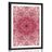 POSTER WITH MOUNT PINK ROSETTE - FENG SHUI - POSTERS