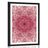 POSTER MIT PASSEPARTOUT ROSA ROSETTE - FENG SHUI - POSTER