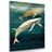 CANVAS PRINT A WHALE IN THE OCEAN - PICTURES UNDERWATER WORLD - PICTURES