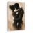 TABLEAU SUR TOILE – SILHOUETTE INTIME D’UN COUPLE AMOUREUX - TABLEAUX D'AMOUR - TABLEAUX